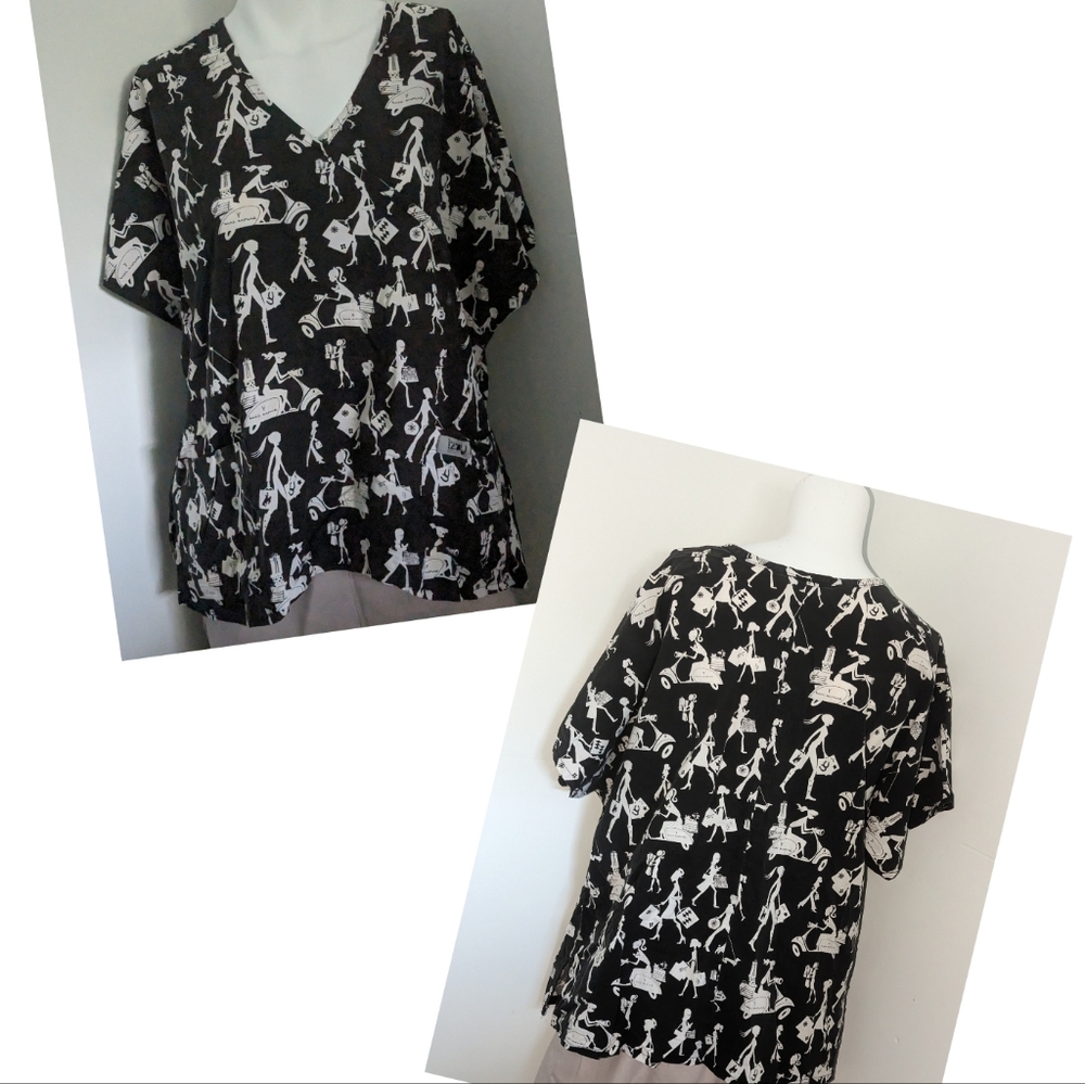 Woman's medium Izzy scrub top